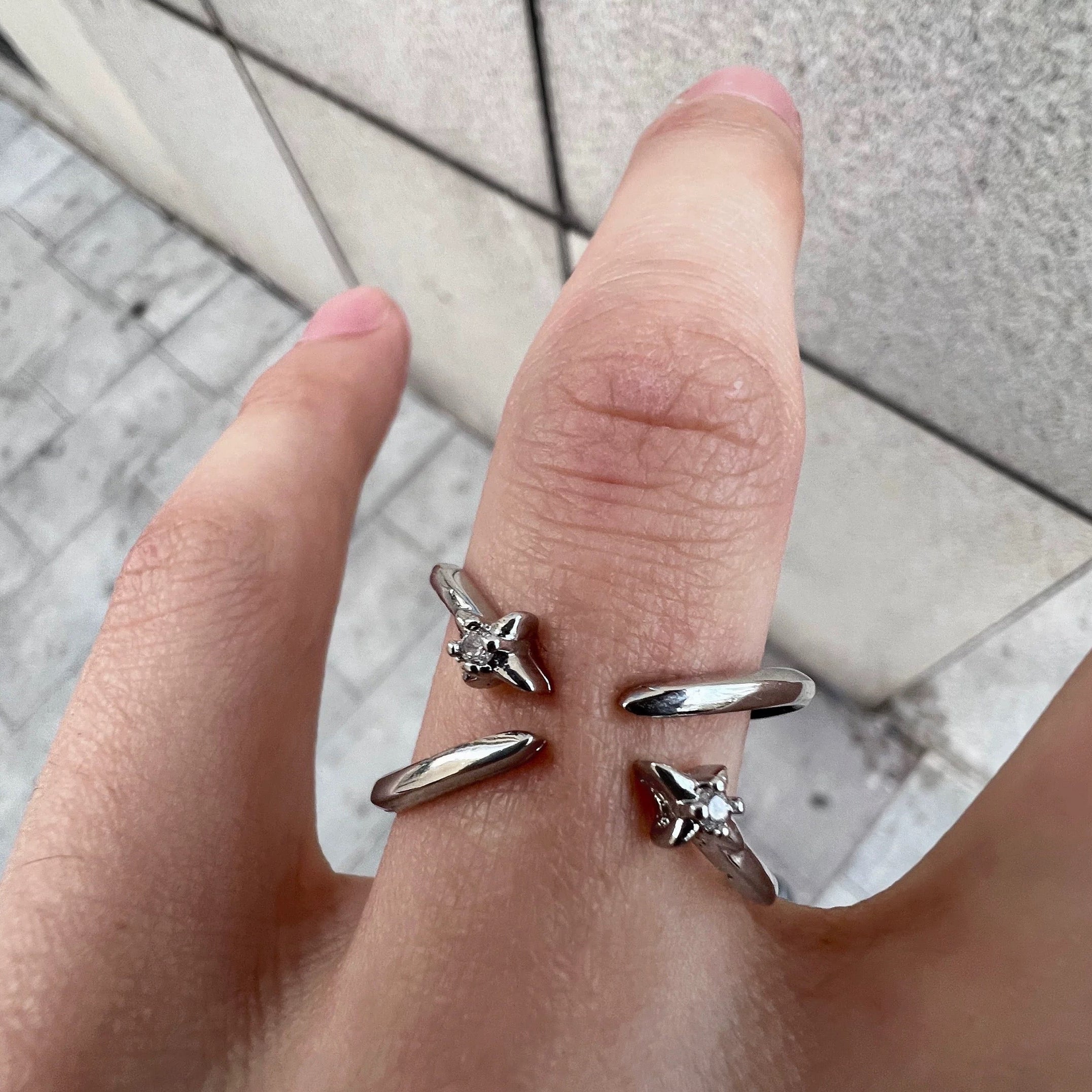 Sterling ring - velora studio 