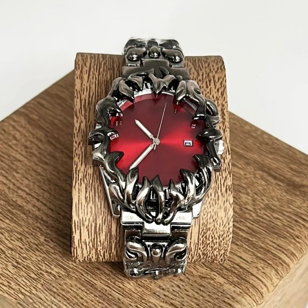 Velora Sculpted Steel Watch - velora studio 