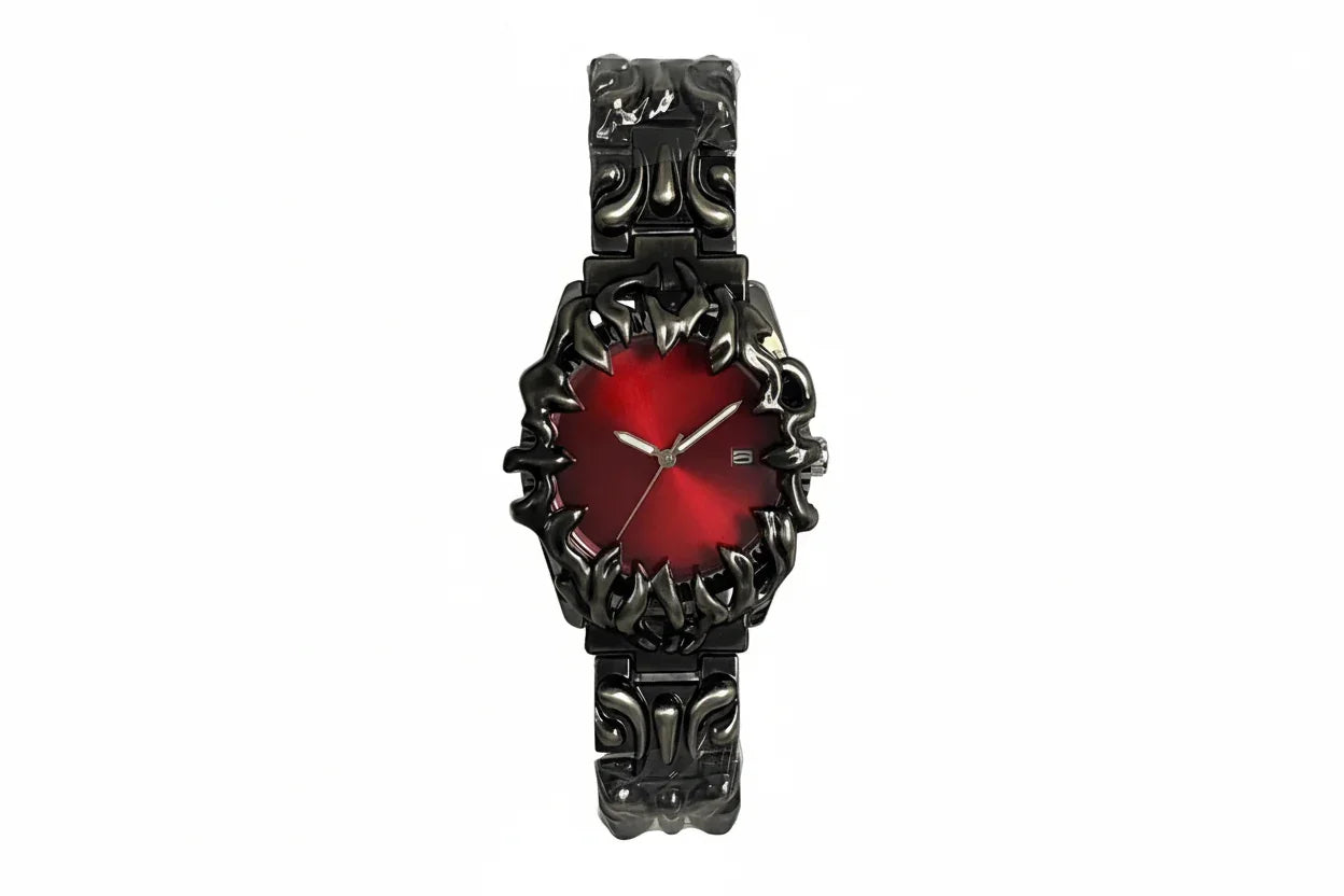 Velora Sculpted Steel Watch - velora studio 