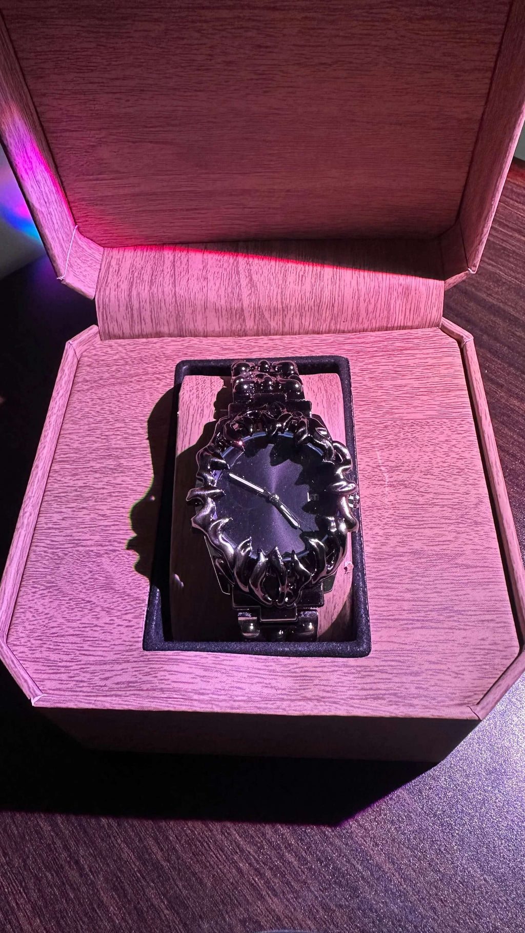 Velora APEX Chrome Crown Statement Watch