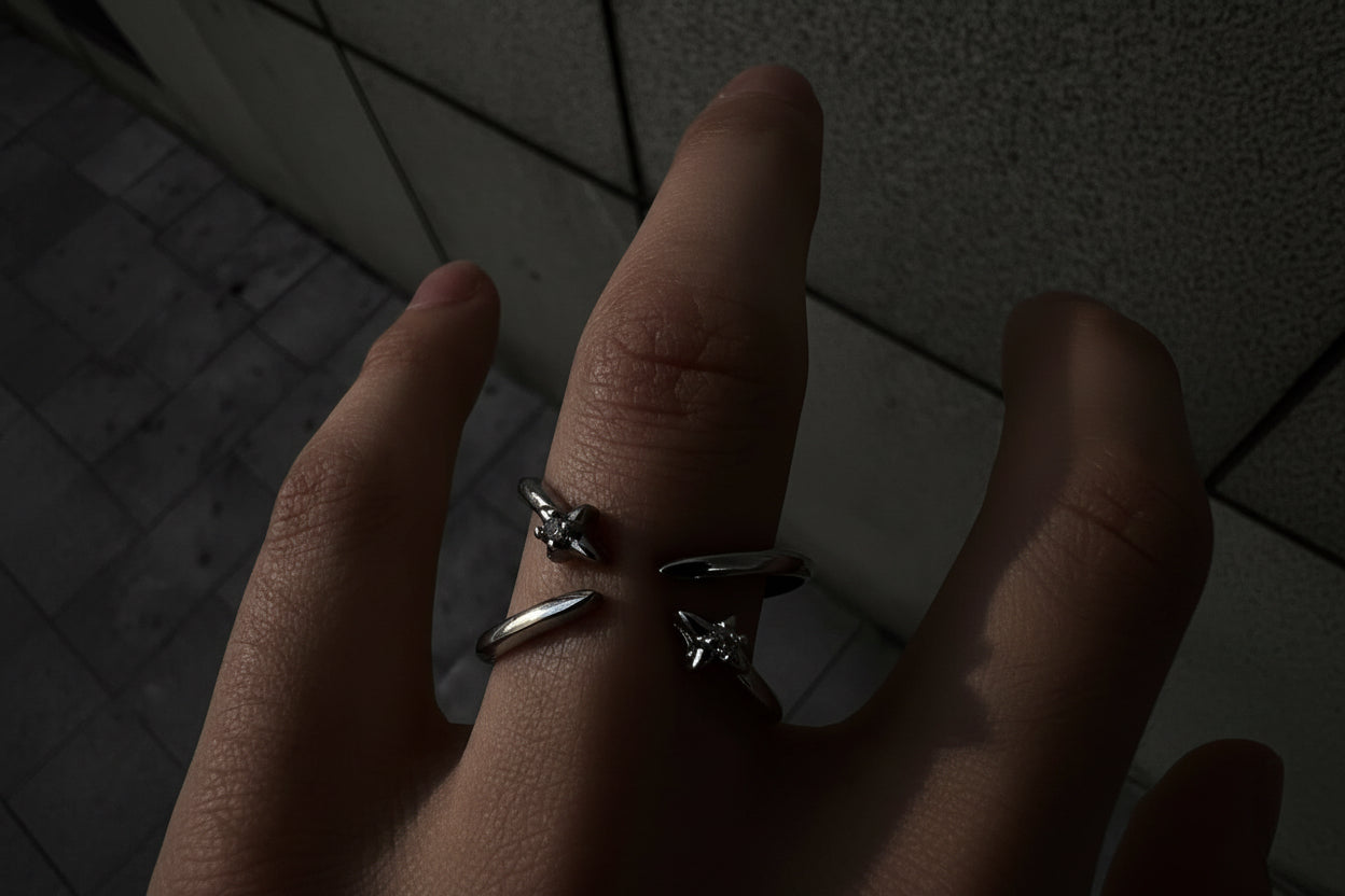 Sterling ring - velora studio 