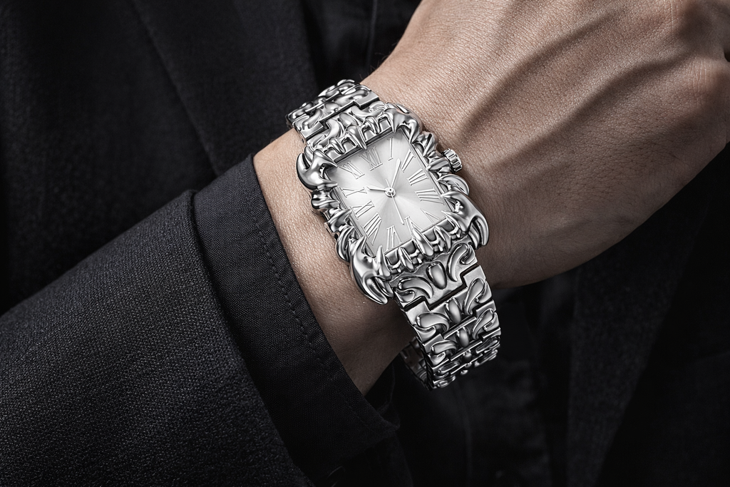 Chrome Aurelian Watch - velora studio 