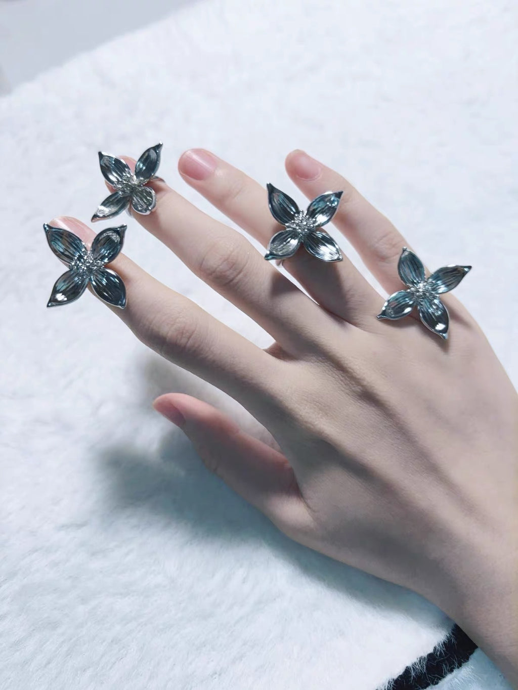 Floral ring - velora studio 
