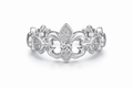 Velora Fleur Cross rings - velora studio 