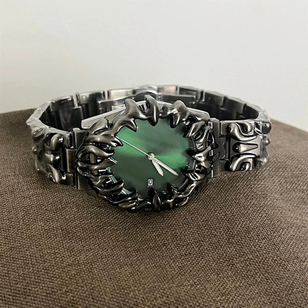 Velora Sculpted Steel Watch - velora studio 