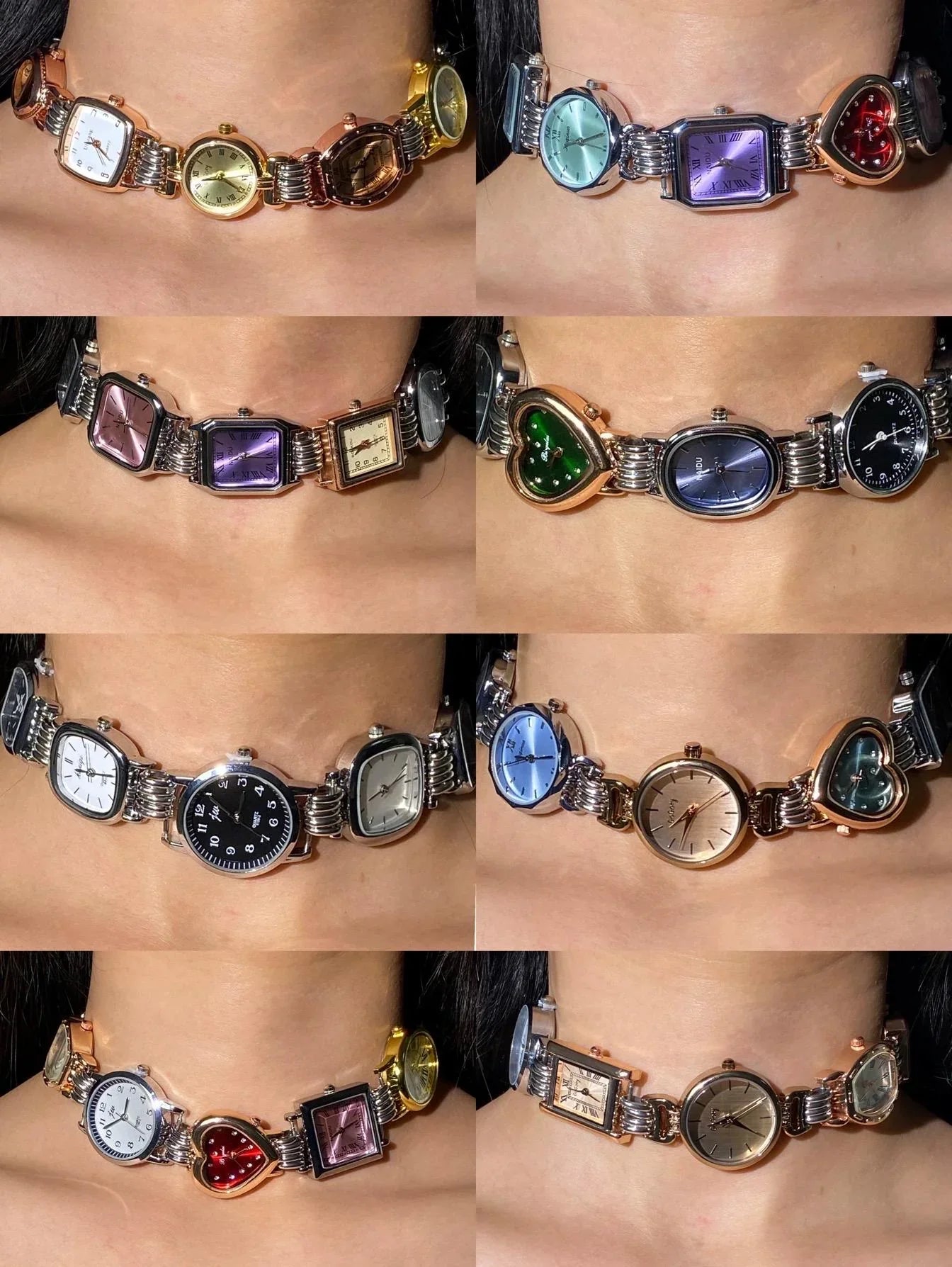Timepiece Choker Necklace - velora studio 