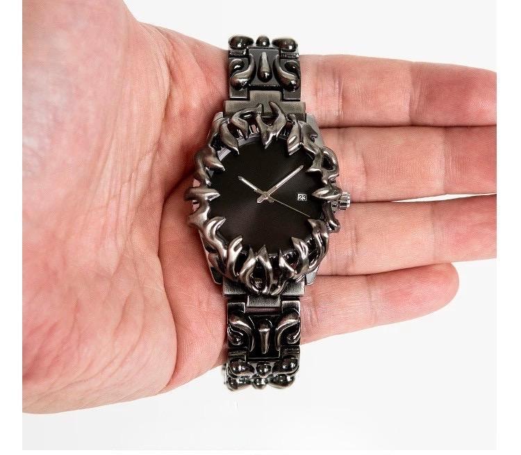 Velora Sculpted Steel Watch - velora studio 