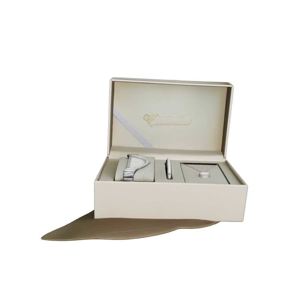 Velora Apex Watch Triangular Minimalist Steel Timepiece